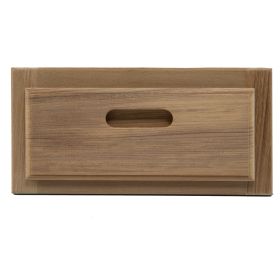 Whitecap Teak Drawer/Door Front & Frame - 12"W X 6"H