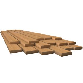 Whitecap Teak Lumber - 1/2" X 1-3/4" X 36"