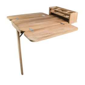 Whitecap Cockpit Table W/Folding Leaves &Amp; 4 Cupholders - Teak