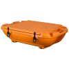 Floating Cooler, 40 QT Floating Ice Chest with Dry Storage & Tow Rope, Premium LLDPE Amphibious Drink Cooler for Water & Land