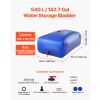Water Storage Bladder, 142.7 Gal Collapsible Water Storage Bag, Wear-Resistant 1000D PVC Soft Waters Bag