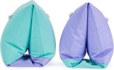 Soft Swimmies Toddler Floaties, Learn-to-Swim Inflatable Pool Floats & Arm Floaties, Swimming Pool Accessories for Kids Aged 3-5, Purple