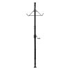 Truck Hitch Game Hoist, 400 lbs Load Capacity, Hunting Deer Hoist with 2-inch Receiver, 360-Degree Swivel Shaft & Adjustable Height