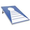 Cornhole Set, 3x2 ft Corn Hole Game Boards, Aluminum Weatherproof Portable Toss Board, Indoor and Outdoor Foldable Cornhole Play for Adults