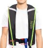 Manual Inflatable Life Jacket|Life Vest for Adults|PFD Low Profile|Supports up to 330 lbs