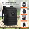 Cooler Bag, 25L Insulated Lunch Bag with Molle Design and Multi-pocket, 600D Cooler Lunch Box with Removable Storage Bags, Soft Cooler for Office
