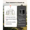 Pop up Bubble Tent, 15 x 13.8 ft Waterproof & UV-Resistant, Clear Camping Tent Shelter, Outdoor Garden Dome Igloo Tents with Windows