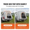 Truck Bed Tent, 6.4'-6.7' Pickup Truck Tent with Rain Layer and Carry Bag, Waterproof PU2000mm Double Layer Truck Tent, Accommodate 2-3 Person