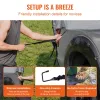 Truck Bed Tent, 6.4'-6.7' Pickup Truck Tent with Rain Layer and Carry Bag, Waterproof PU2000mm Double Layer Truck Tent, Accommodate 2-3 Person