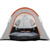 Truck Bed Tent, 6.4'-6.7' Pickup Truck Tent with Rain Layer and Carry Bag, Waterproof PU2000mm Double Layer Truck Tent, Accommodate 2-3 Person