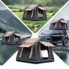 Foldable 2-3 People Amphibious Inflatable Car Roof Top Tent For Camping Outdoor Glamping Camping Tent For SUV, Truck - Without Ladder, Two-tone S
