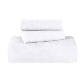 Victory Cotton Matelassé Bedspread Set – Scrolling Medallion, Airy Design (Color: White, size: Full)